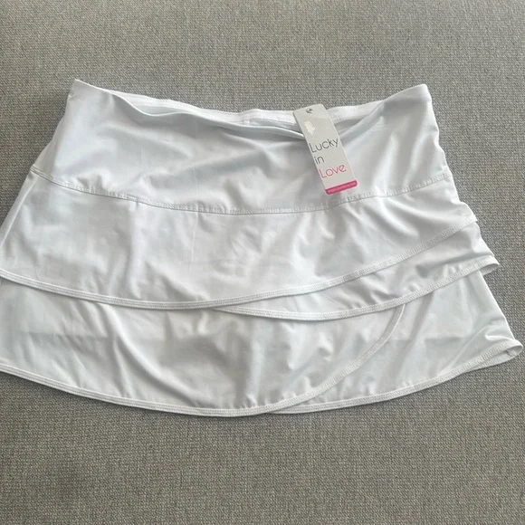 NEW Lucky in Love Scallop Skirt Skort - Picture 5 of 11